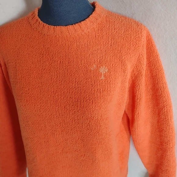 Oarsman 913 Orange Chunk Crewneck Sweater - Picture 4 of 7